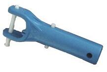 PoolCare Haltegriff für Peraqua Eco und Single-Flex, inkl. Spring-Clip/Achse, türkis