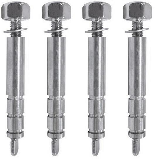 Befestigung-Set Schrauben Befestigungsmaterial für Schwalldusche, Pooldusche