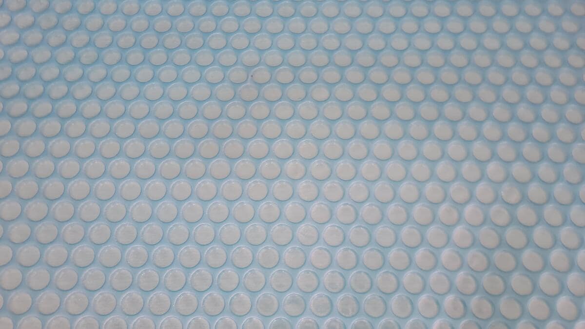 BWT 01700 Solarabdeckplane, achtförmig, 320x525cm, 400μ, blau