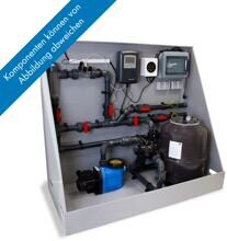 Trend Pool Pooltechnik Komplettsystem, Sandfilteranlage Lagos Ø 500mm inkl. Speck Badu Prime 11 Poolpumpe, Bayrol Automatic Cl-pH