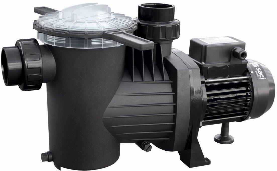 Saci Pumps Winner 300M Filterpumpe, selbstansaugend, 29m³/h bei 10,5m, 2,78kW, 230V, schwarz