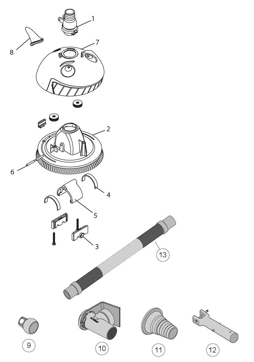 Pentair Vacuum Regulator für Lil Shark Poolreiniger