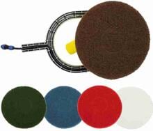 Rössle Pad Maxi für Biber 22 Schrubber, Ø 250mm, extra hart, schwarz