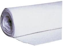 Polyester-Vlies Poolvlies Unterlegvlies Bodenschutz, gerade Kante, 500g/m², weiß