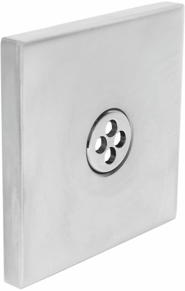 Behncke Cube Line Einlaufdüse für Fertig- und Systembecken, eckig, M45, Kugel 4x7,9mm, Edelstahl