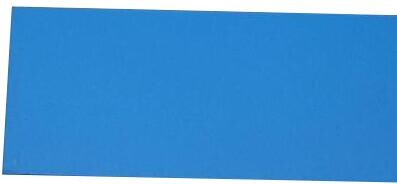 Elbe Folienblech für Massivbau, Tafel 100x200cm, Stärke 1,2mm, blau