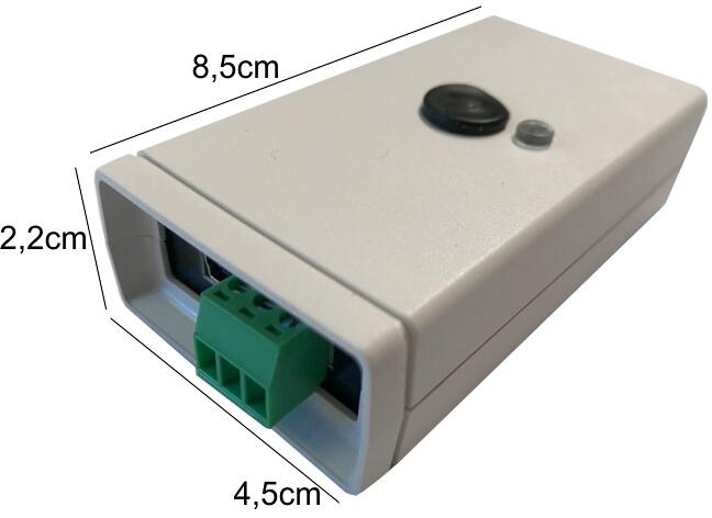 EVA Programmiergerät für R6 LED Unterwasserscheinwerfer, grau