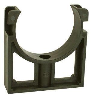 Aquaram Rohrklemme ohne Clip, Ø 63mm, Kunststoff, schwarz