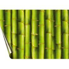 Seitenwandaufkleber für Stahlwandpool, Bambus grün A7