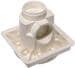 MTS Hauptabfluss Bodenablauf für Folienbecken inkl. Flansch, ABS, Edelstahl, AISI 316, 2