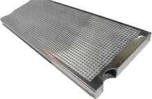 Eichenwald Ideal Ersatz-Sicherheitsstufe für Poolleiter Adria, 18x48,5cm, schräg, V2A Edelstahl