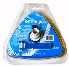 Interline Bodensaugerdüse, dreieckig, blau