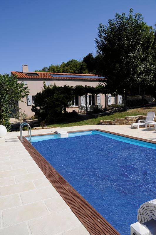 Gre Solarabdeckplane, rechteckig, 1000x500cm, 180μ, blau