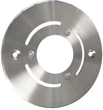 EVA Abdeckblende für Unterwasserscheinwerfer SubAqua-Serie UWS, Edelstahl, 113mm