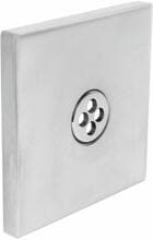 Behncke Cube Line Einlaufdüse für Fertig- und Systembecken, eckig, M45, Kugel 4x7,9mm, Edelstahl