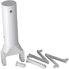 Gre Clip-Handgriff Ersatzgriff Ø 28mm, weiß
