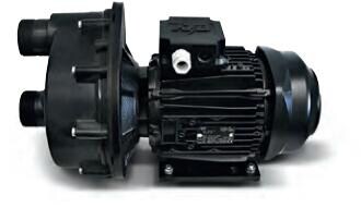 Uwe Jet Stream Pumpe für Gegenstromanlage Coco, Eurojet, Miro, Largo, Punto, normalsaugend, Anschluss 2", 2,5kW, 400V, schwarz