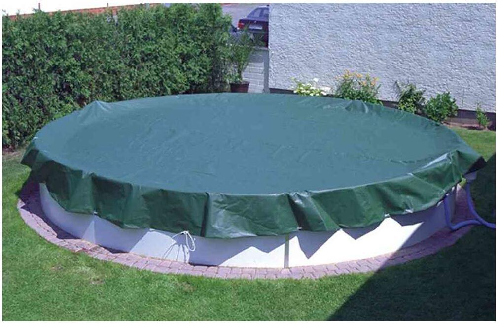 Future Pool Winterabdeckplane Fun, rund, Ø 750cm, 160g/m², grün