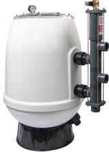 MIDA.Calypso GFK Filter Ø 500mm inkl. Besgo-Stangenventil 1,5"