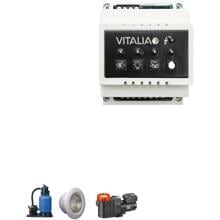 Vitalia Switch Connect Elektro-automatische Steuerung Filteranlage, Beleuchtung, Druckerhöhungspumpe, ohne/mit Wasser- und Lufttemperaturfühler