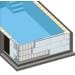 Trend Pool Easystone Bausatz Styroporpool, rechteckig, EPS40