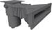 Peraqua Smart High 500 Hochwasserstandsskimmer, ABS, anthrazit