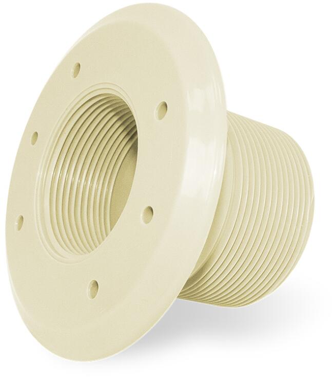 Hayward Ansaugdüse mit Blende, Klebemuffe Ø 50mm AG 2", ABS, sand