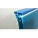 Waterman Exklusiv Stahlwand-Pool, 525x320x150cm, Innenhülle 0,6mm blau, oval, weiß