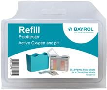 Bayrol Ersatztabletten für digitalen Pooltester, pH/Aktivsauerstoff 60 Stück