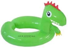 Swim Essentials Dreamscape Green Dino Splitring Schwimmring für Kinder, ab 3 Jahren, Ø 55cm, grün
