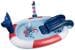 Swim Essentials Ocean Stripes Adventure Pool, ab 3 Jahren, 210x150cm, multicolor