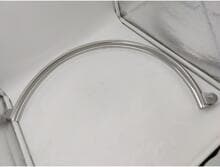 Trend Pool Spannring für Filterbehälter Trend Side Plus Ø 500mm, Edelstahl, silber