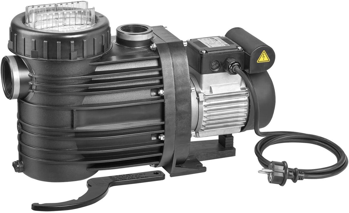 Speck Badu Top II/14 Filterpumpe, selbstansaugend, 14m³/h bei 8m, 0,97/0,65kW, 230V, schwarz