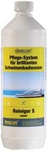 Descon Reiniger S sauer, Kraftreiniger für Kalk-, Algen- und Rostverfärbungen, flüssig, 1 Liter