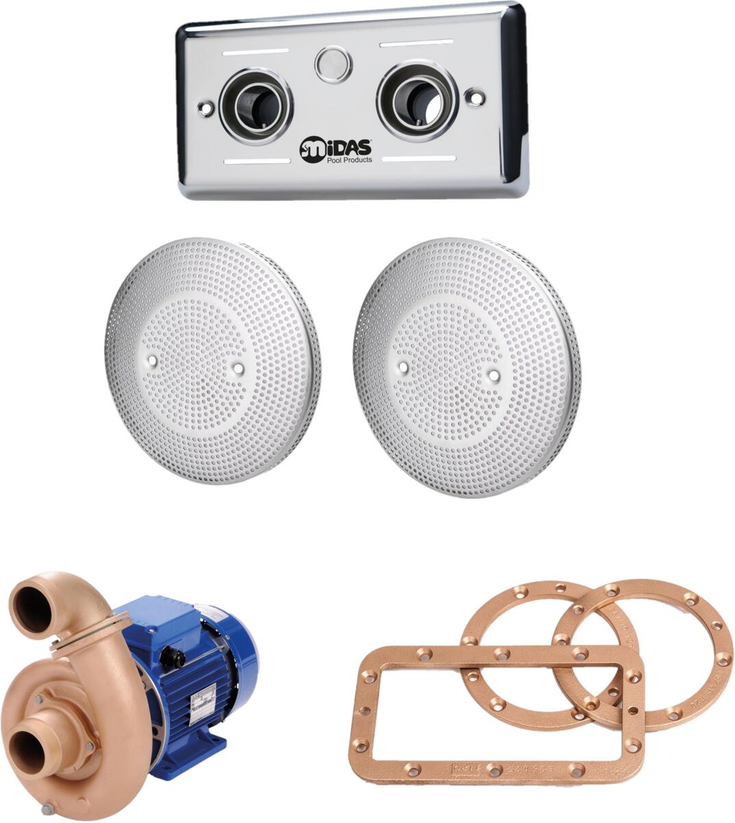 Hugo Lahme FitStar Evolution Gegenstromanlage Komplettanlage für