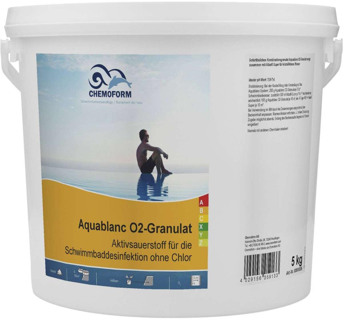 Chemoform Aquablanc O²-Granulat, 5kg