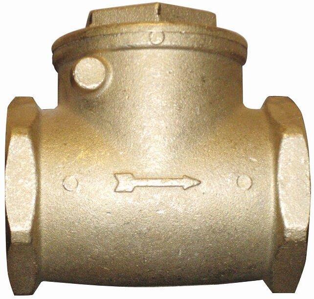 Verbindungsstück Rückschlagventil, Anschluss 1 1/2", Messing