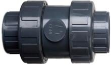 Verbindungsstück Verschraubung, Klebemuffe - Klebemuffe Ø 50mm, PVC, grau