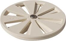 MTS flexibler Regler für Wasserdurchfluss R 1½", einstellbar, ABS, creme