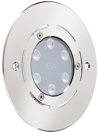 EVA Abdeckblende für Unterwasserscheinwerfer SubAqua-Serie UWS, Edelstahl, 174mm