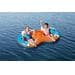 Bestway RAPID RIDER II Hydro-Force™ 2-Personen Schwimmring mit Rückenlehne, 251x132cm