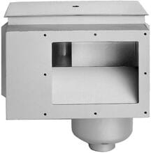 Behncke B200 Skimmer Oberflächensauger, 200mm, 10–15m³/h, ohne/mit Streichflansch, Edelstahl