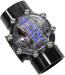 Dryden Aqua H2flow FlowVis Durchflussmesser, Ø 110mm, 27-102m³/h, Kunststoff, grau