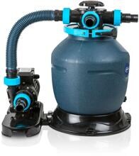 Gre Sandfilteranlage mit Pumpe, 4m³/h, Ø 320mm, 5-Wege-Ventil, 230V, grau
