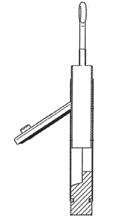 Aquaram Zwischenstück Rückschlagventil, Einsatz für Flanschmontage Ø 110mm, mit Feder, PVC, grau