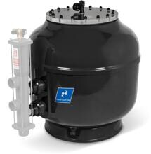Trend Pool GFK Hochschicht HSF-4 Filterkessel Filterbehälter Ø 950mm, Kunststoff, ohne Ventil, anthrazit