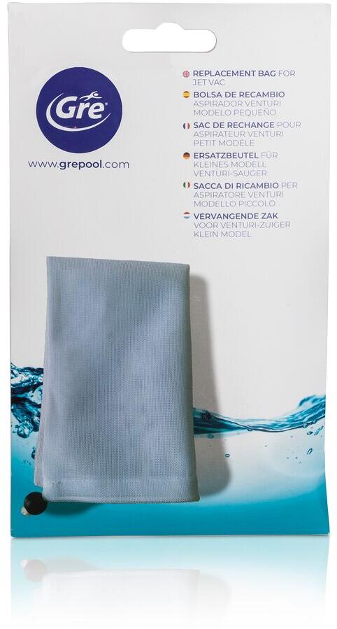 Gre Venturi Ersatzfilter für Bodensauger, grau