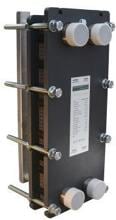 Daprà 13M-PWT-Ti 31A/18B Titan Plattenwärmetauscher, 900kW, 70 °C Primärkreislauf