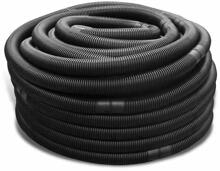 Poolschlauch geriffelt, Ø 32mm, 100m, Schnittabstand 0,5m, Kunststoff, schwarz