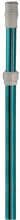 BWT 40675 Teleskopstange, 135-340cm, 2-teilig, Dreharretierung, Aluminium, blau